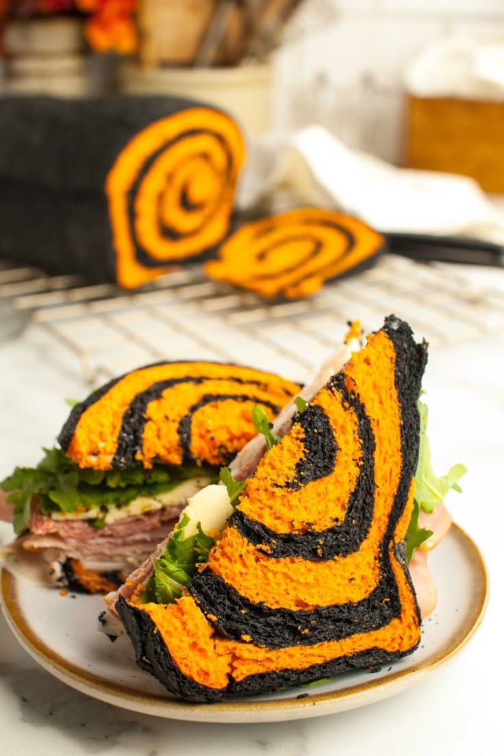 Spooky Halloween Bread | Colorful food recipes, Halloween food recipes dinners, Halloween breakfast food ideas