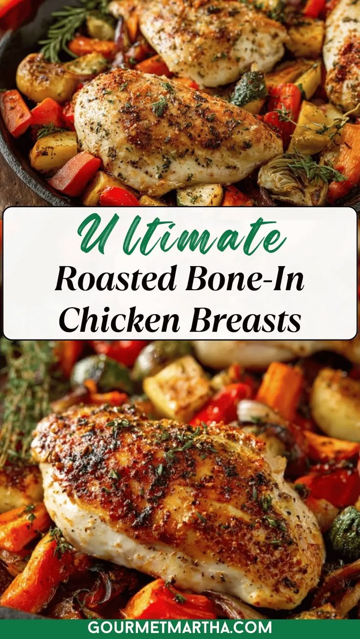 Roasted Bone-In Chicken Breasts: A Simple, Satisfying Family Dinner