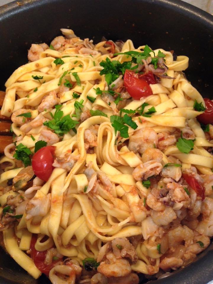 Tagliatelle ai frutti di mare