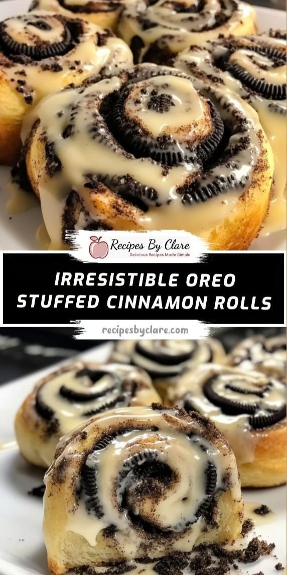 Cookies and cream buns | Easy dessert recipes cookies and cream, Cookies and cream buns, Sweet dishes recipes