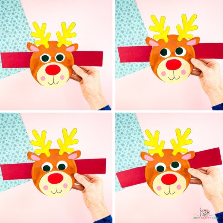 Moving Eyes Reindeer Craft - Arty Crafty Kids