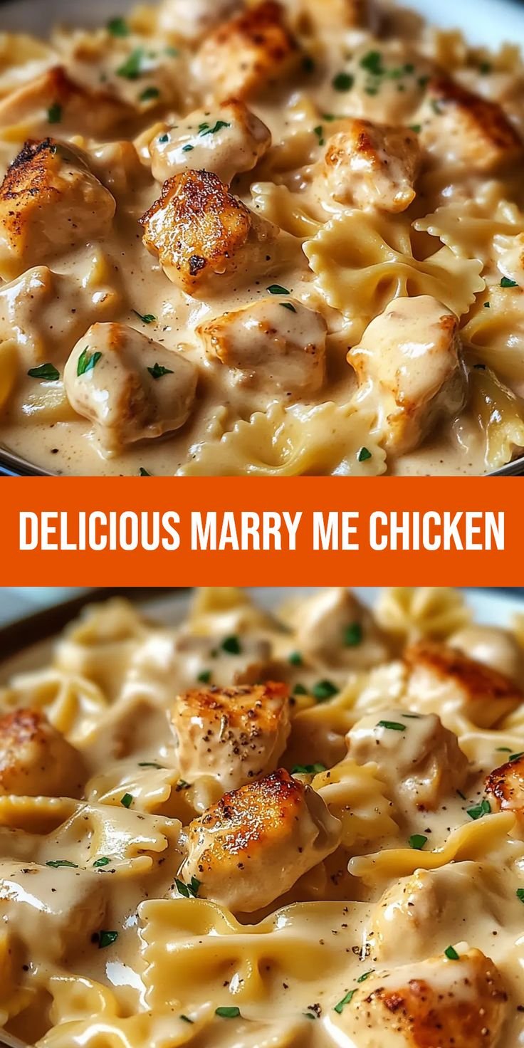 What Makes Marry Me Chicken Pasta So Irresistibly Delicious?