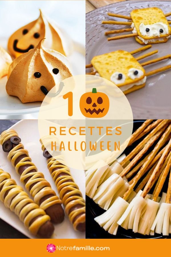 10 recettes d'Halloween pour vos petits monstres gourmands
