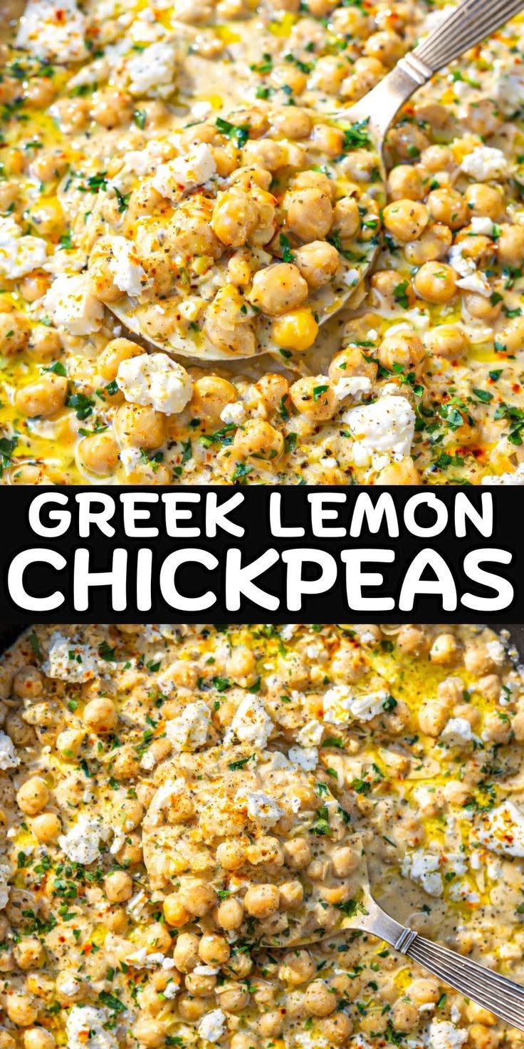 Chickpea Lemon Skillet