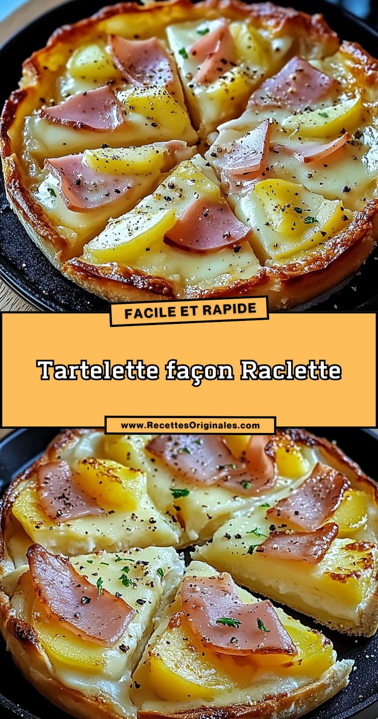 La Meilleure Tartelette Façon Raclette : Facile, Rapide & Ultra Gourmande !