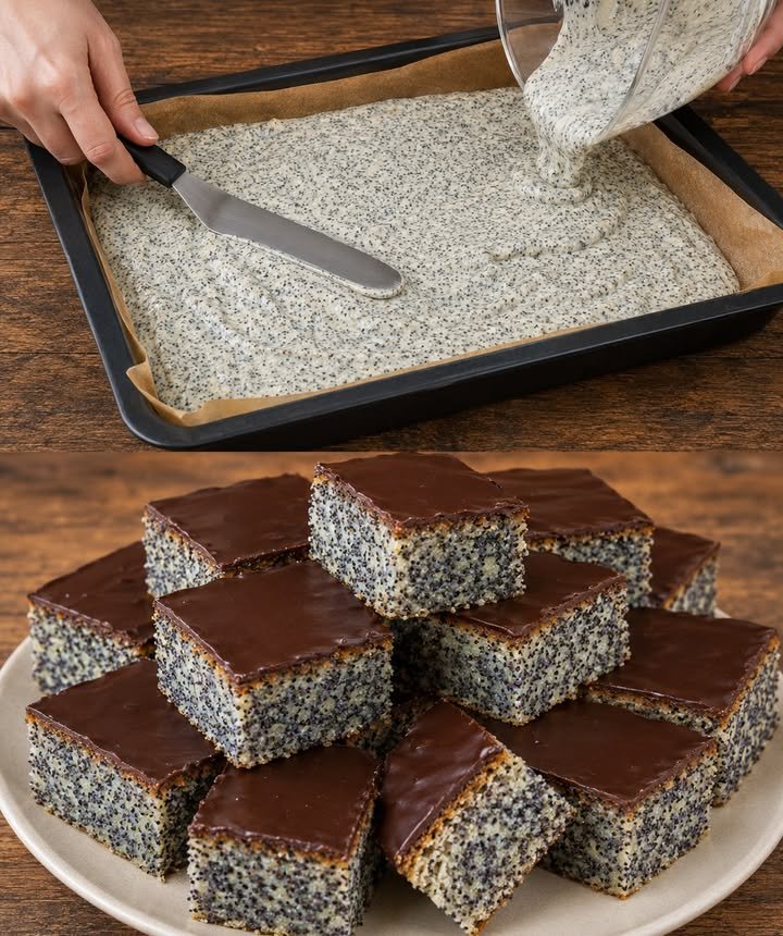 Einfacher Mohnkuchen – Lecker & Saftig