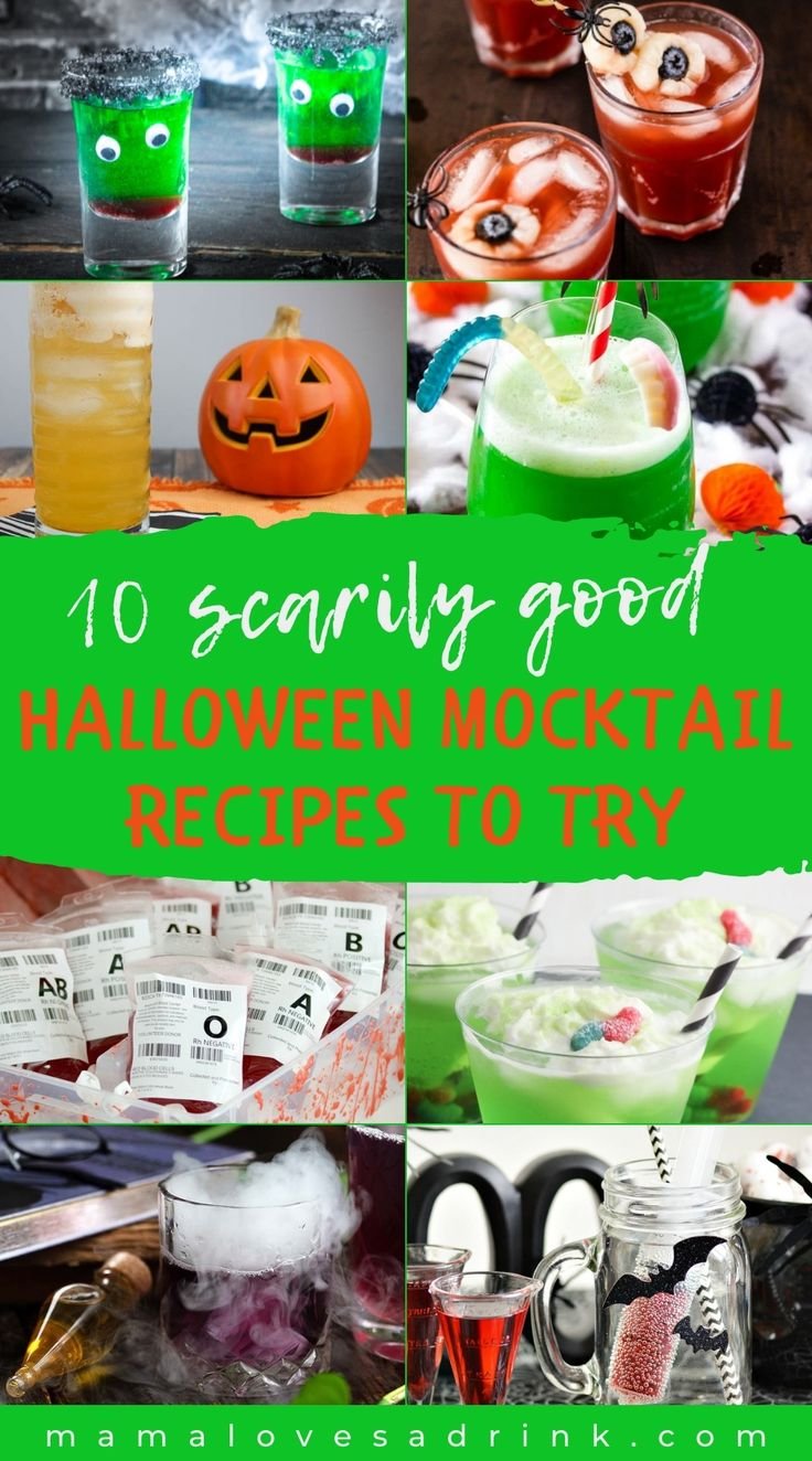 Frighteningly Fun Halloween Mocktails Every Little Monster Will Adore
