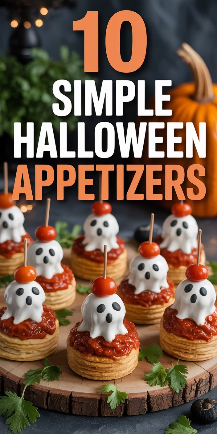 10 Simple Halloween Appetizers