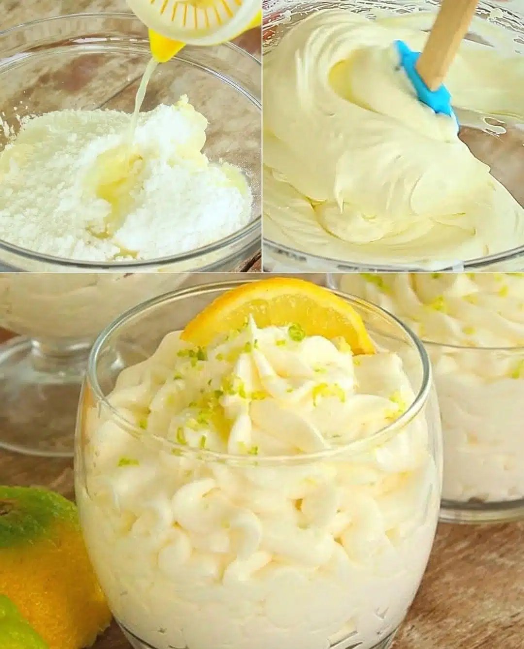 Zitronen-Creme-Käse-Dessert