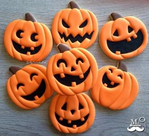 Halloween Pumpkins Cookies