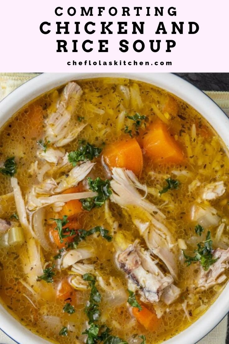 Homemade Chicken and Rice Soup