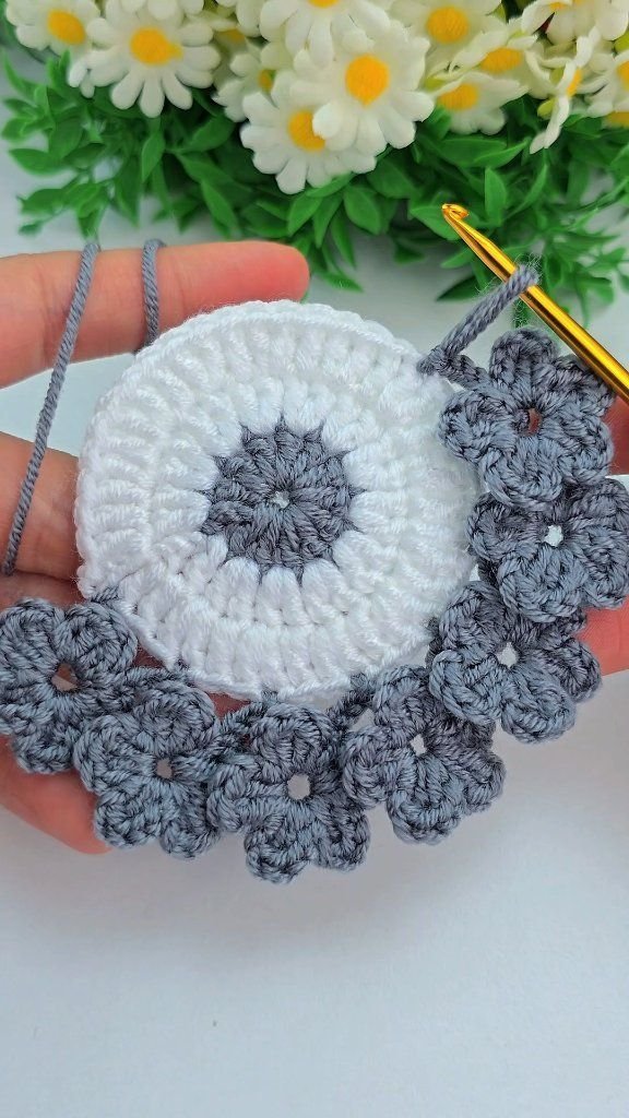 Crochet Flowering Motif: An Easy, Delicate Design