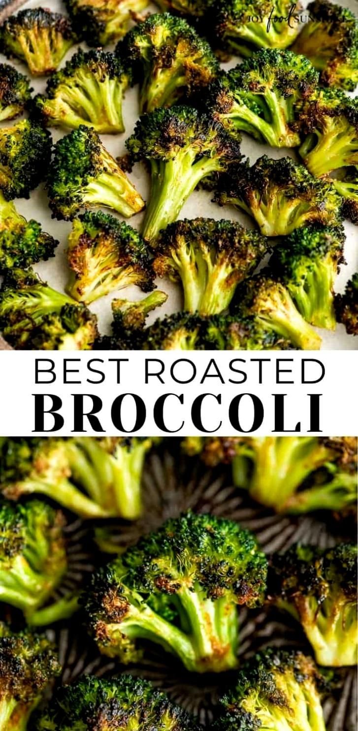 Best Roasted Broccoli Recipe | Roasted vegetable recipes, Best oven, Oven roasted broccoli