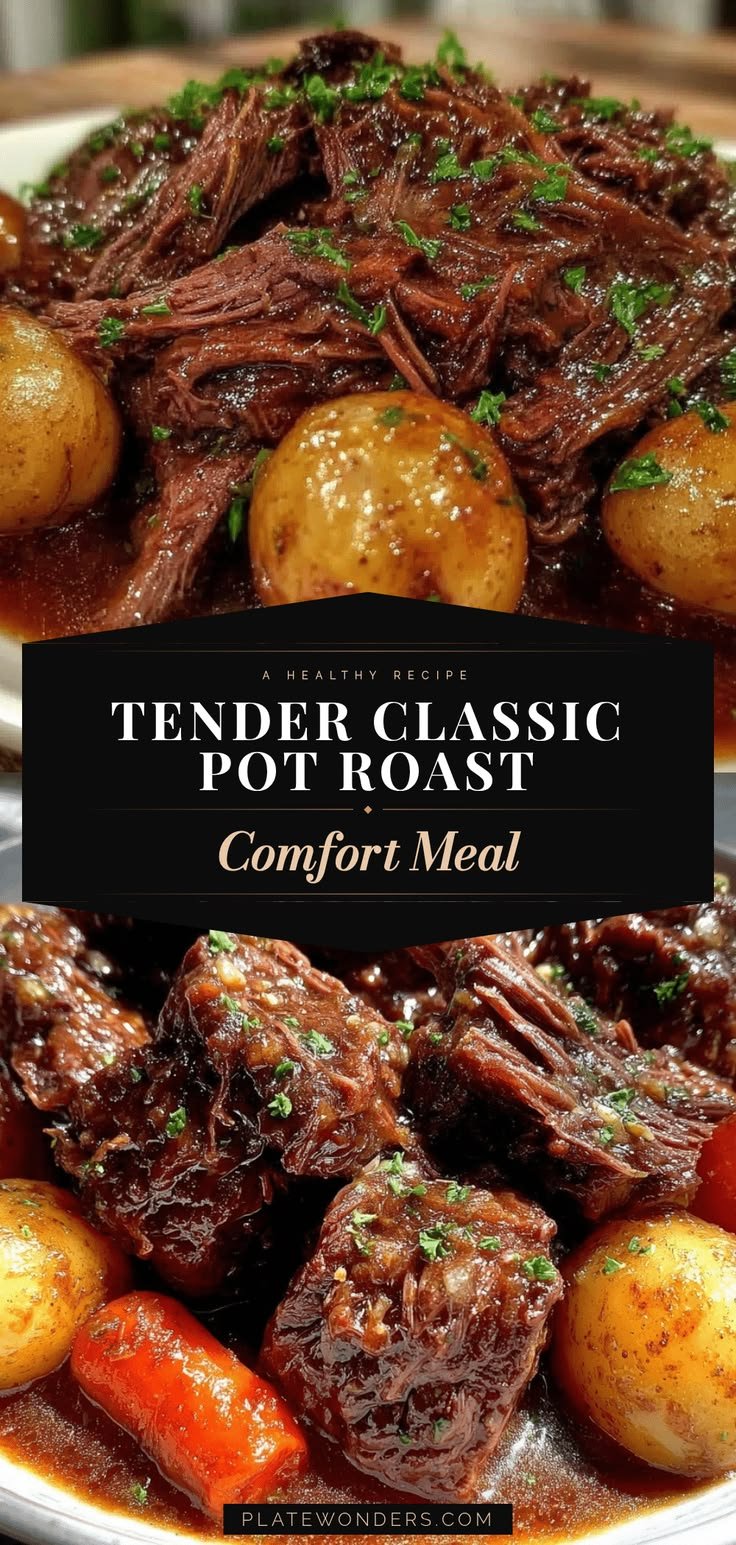 Tender Pot Roast With Baby Potatoes Easy Recipe for Perfect Comfort Dinner