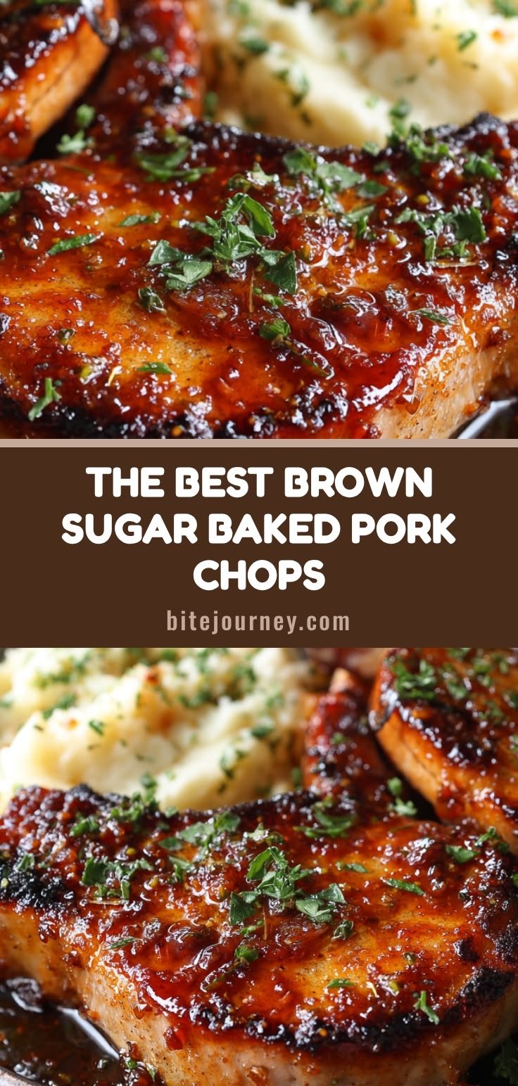 Easy Baked Brown Sugar Pork Chops (Melt-in-Your-Mouth!)