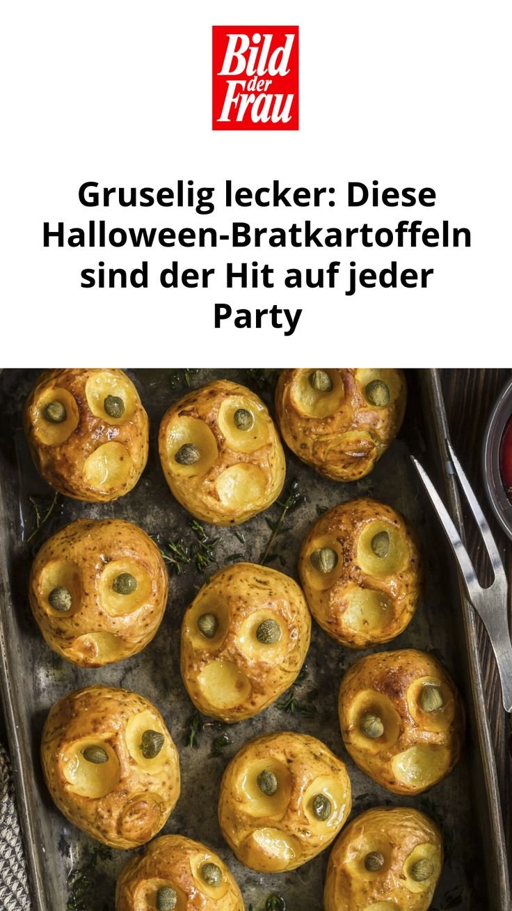 Gruselig lecker: Diese Halloween-Bratkartoffeln sind der Hit auf jeder Party