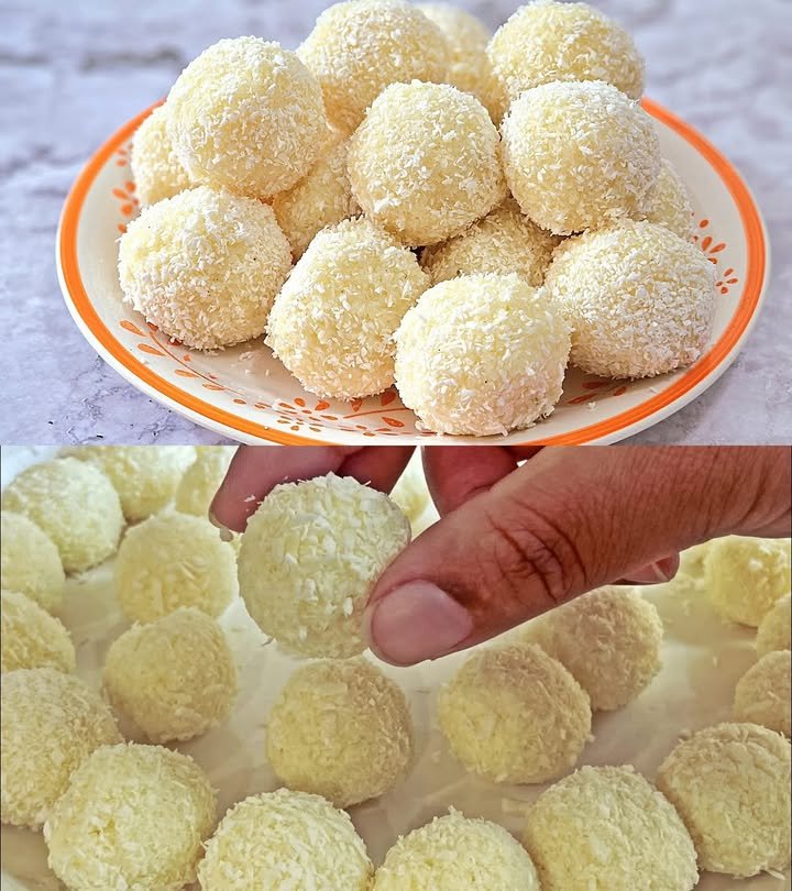 Blitzschnelle Weihnachts Raffaellos in 5 Minuten
Zutaten
250 g Butter
250 g Puderzucker
4 Packung Vanillezucker
500 g Schokolade, weiß
7 EL Rum
7 EL Orangensaft
300 g Kokosraspel
1 Packung Mandeln, (g...