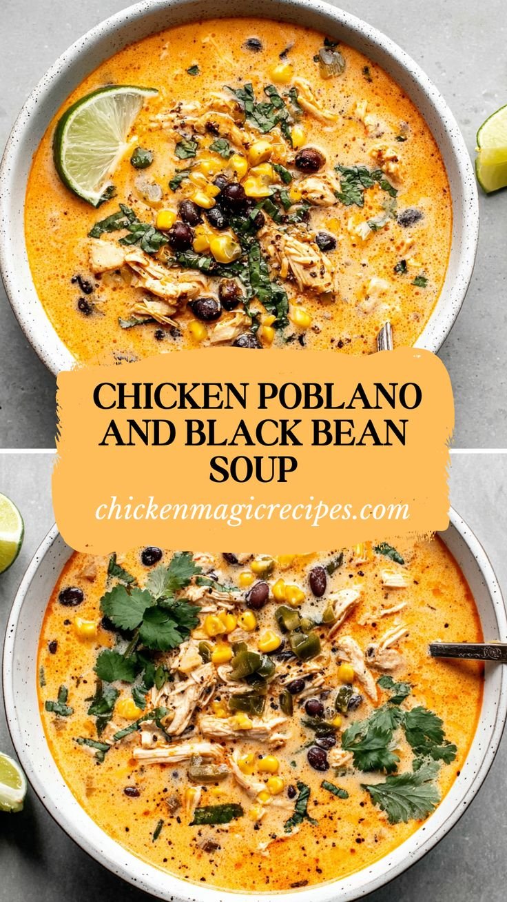 Chicken Poblano Soup: 30-Minute Cozy Dinner Magic