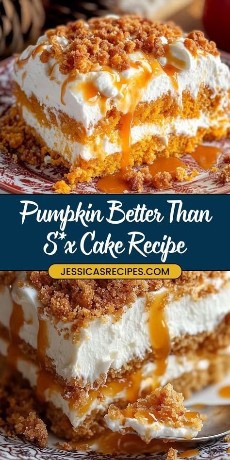 Pumpkin Better Than Sex Cake