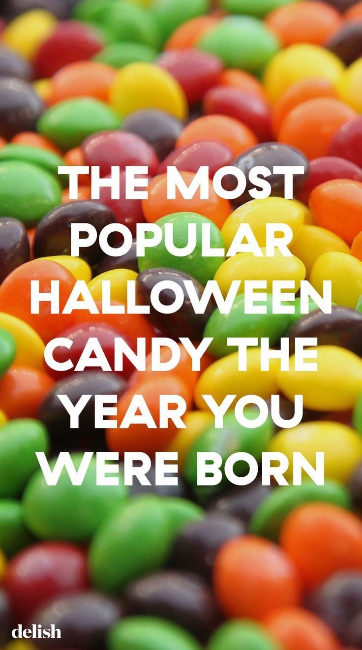 The Most Popular Halloween Candy The Year You Were Born