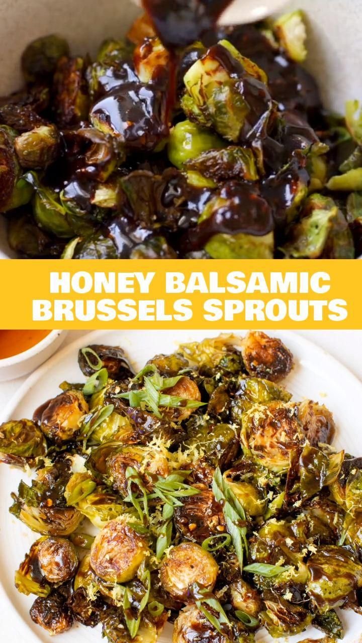 Honey Balsamic Brussels Sprouts