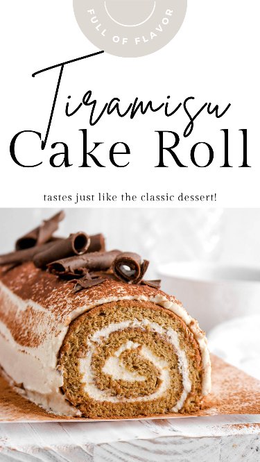 G&acirc;teau roul&eacute; Tiramisu