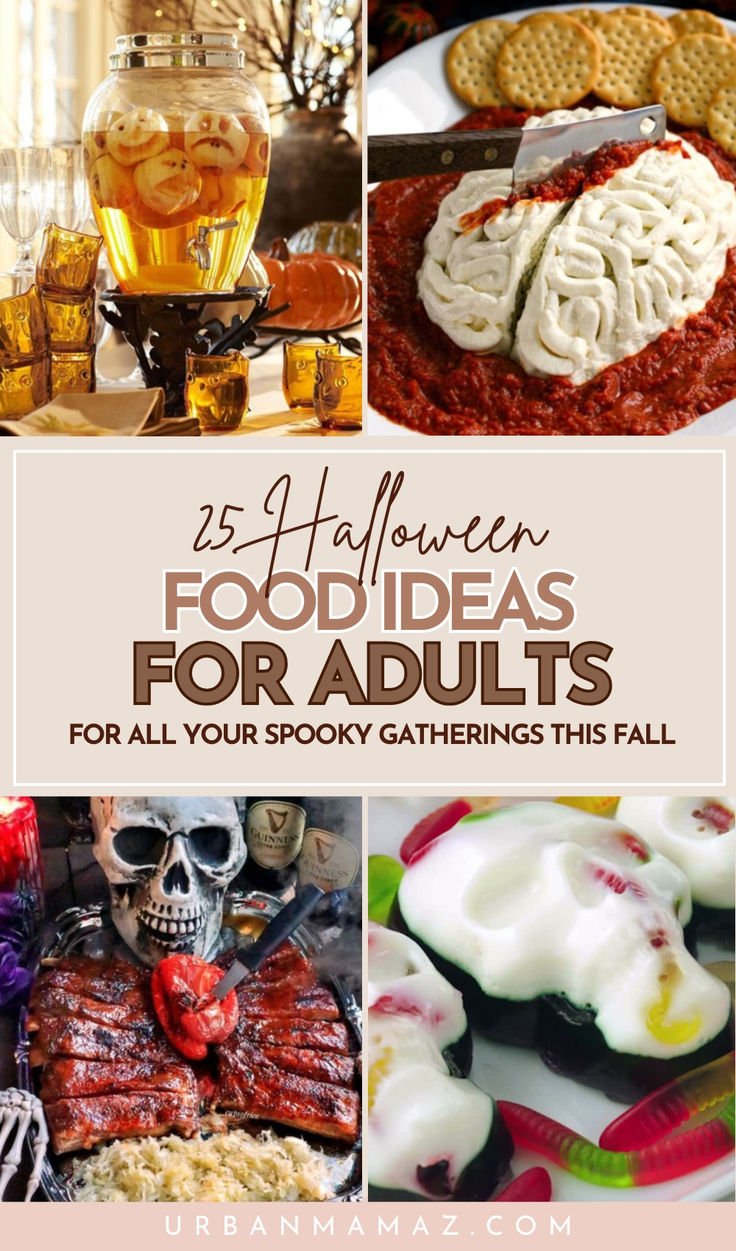 25 Halloween Food Ideas for Adults for All Your Spooky Gatherings This Fall