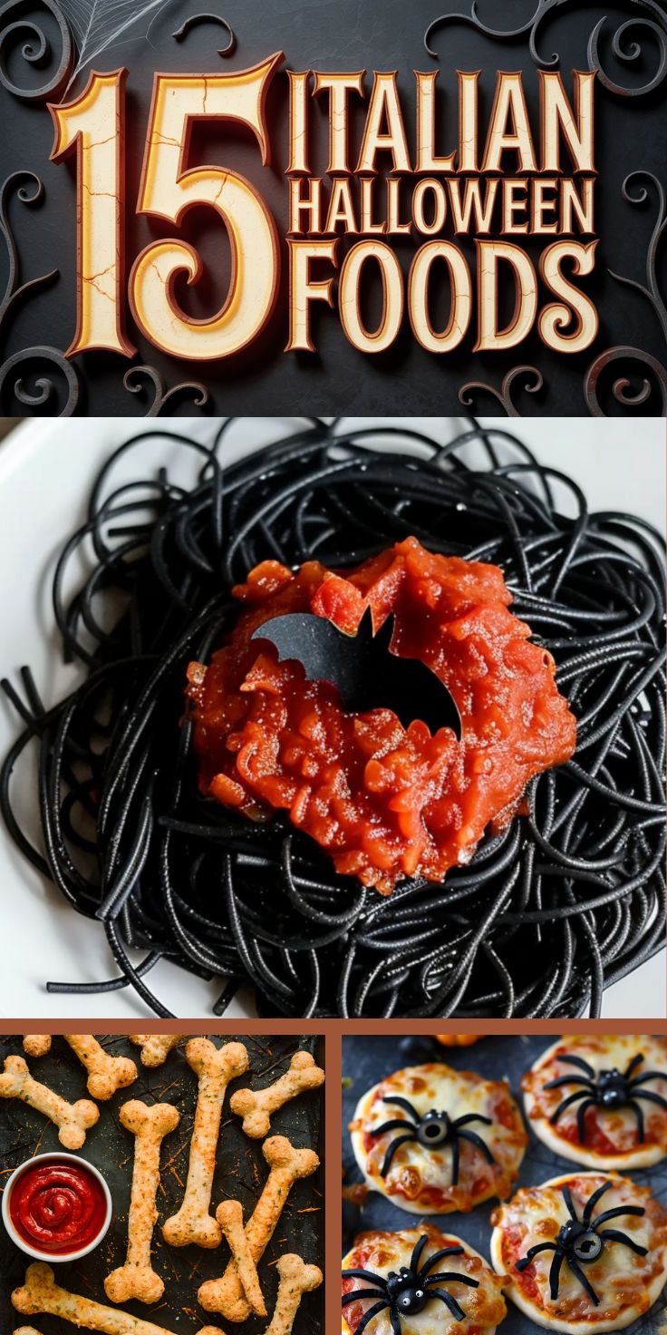 Spooktacular Italian Halloween Foods for Your Creepy Dinner Party
