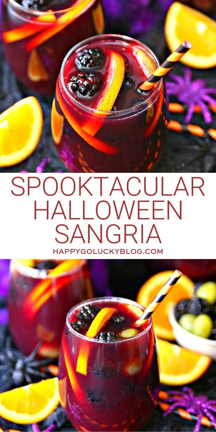 Spooktacular Halloween Sangria