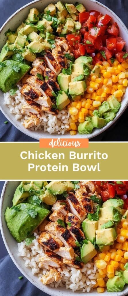 Chicken Burrito Protein Bowl