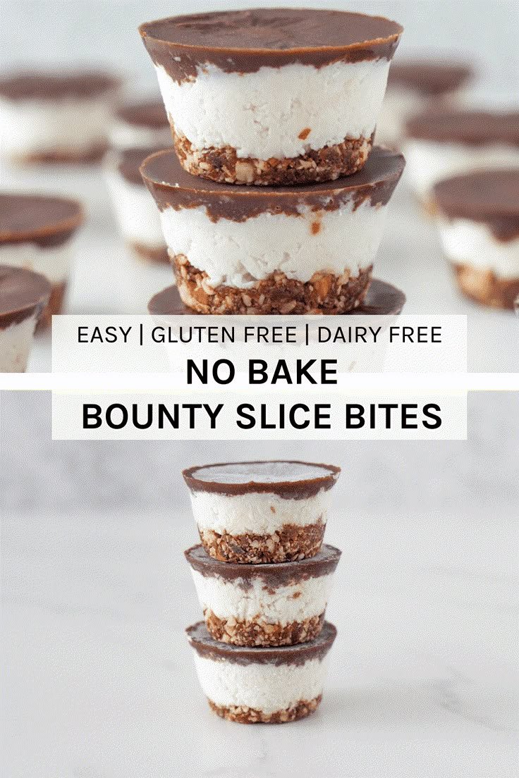 No Bake Bounty Slice Bites Recipe | Healthy winter treats, Winter healthy desserts, Dairy free christmas snacks