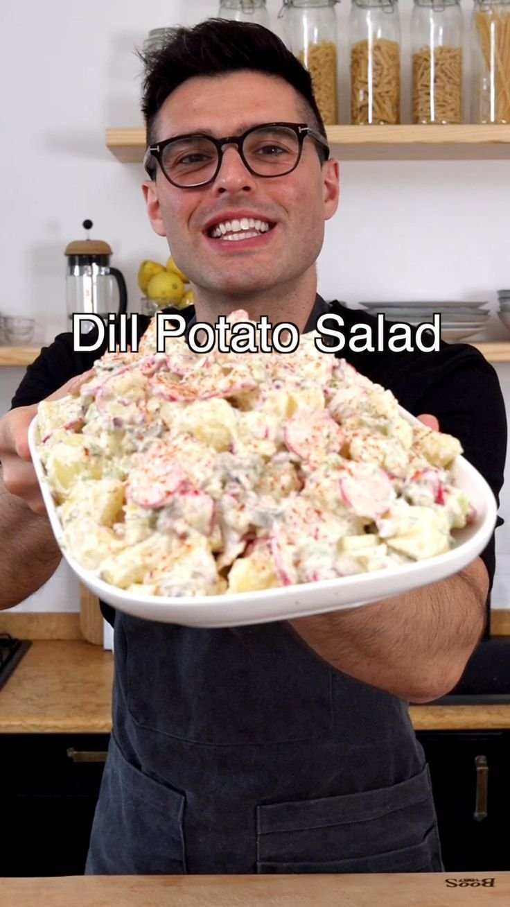Salade de pommes de terre crémeuse à l'aneth