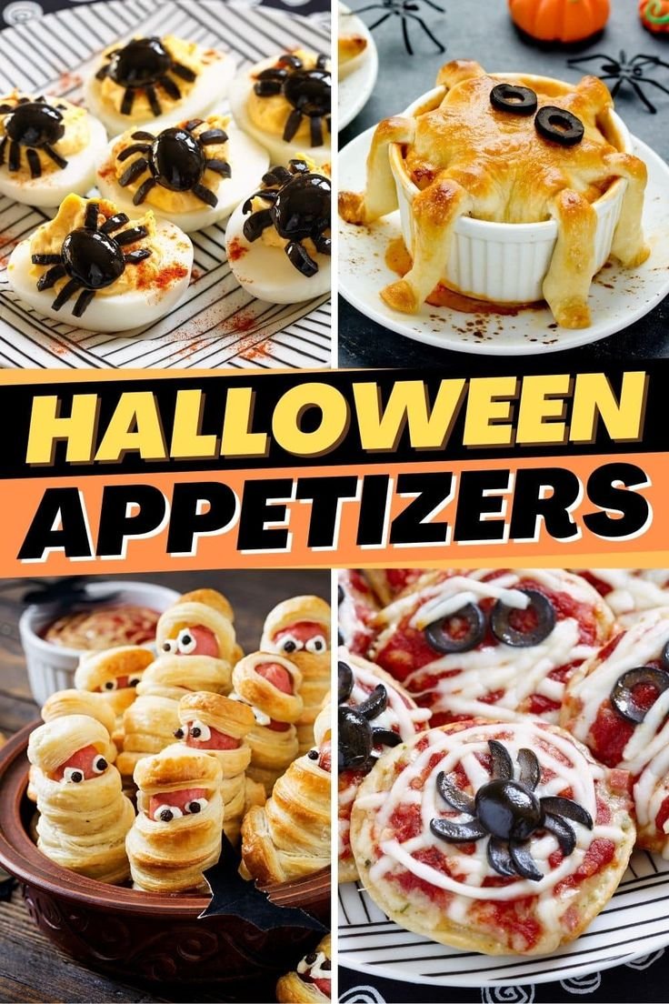 36 Easy Halloween Appetizers and Party Recipes