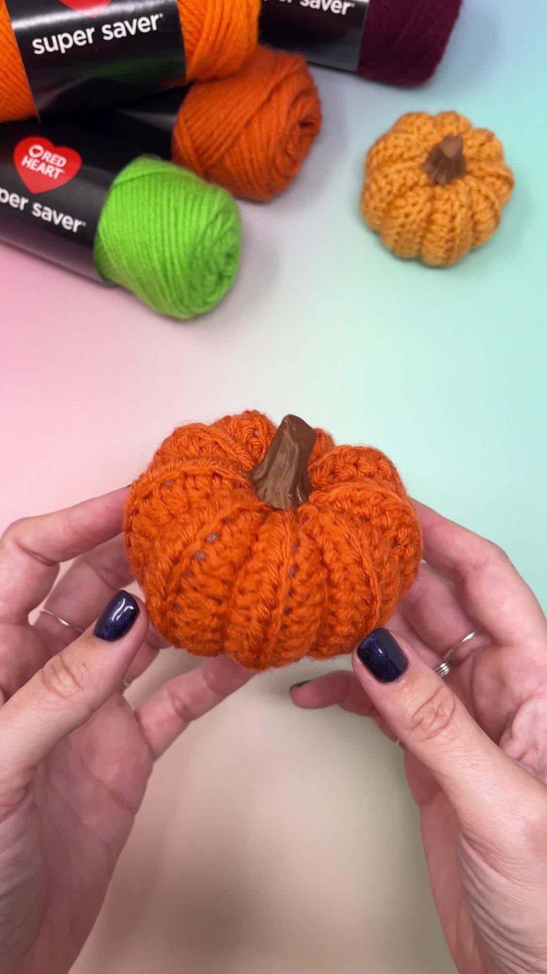 Quick and Easy Crochet Pumpkin Tutorial 6 Quick & Easy Crochet Pumpkin