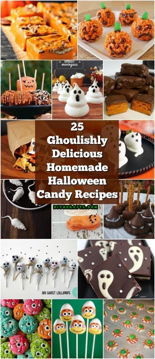 25 Ghoulishly Delicious Homemade Halloween Candy Recipes