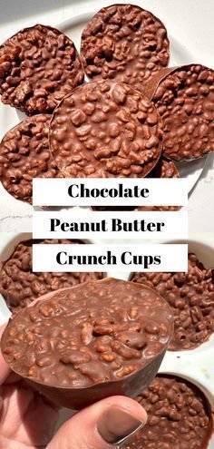 Chocolate Peanut Butter Crunch Cups