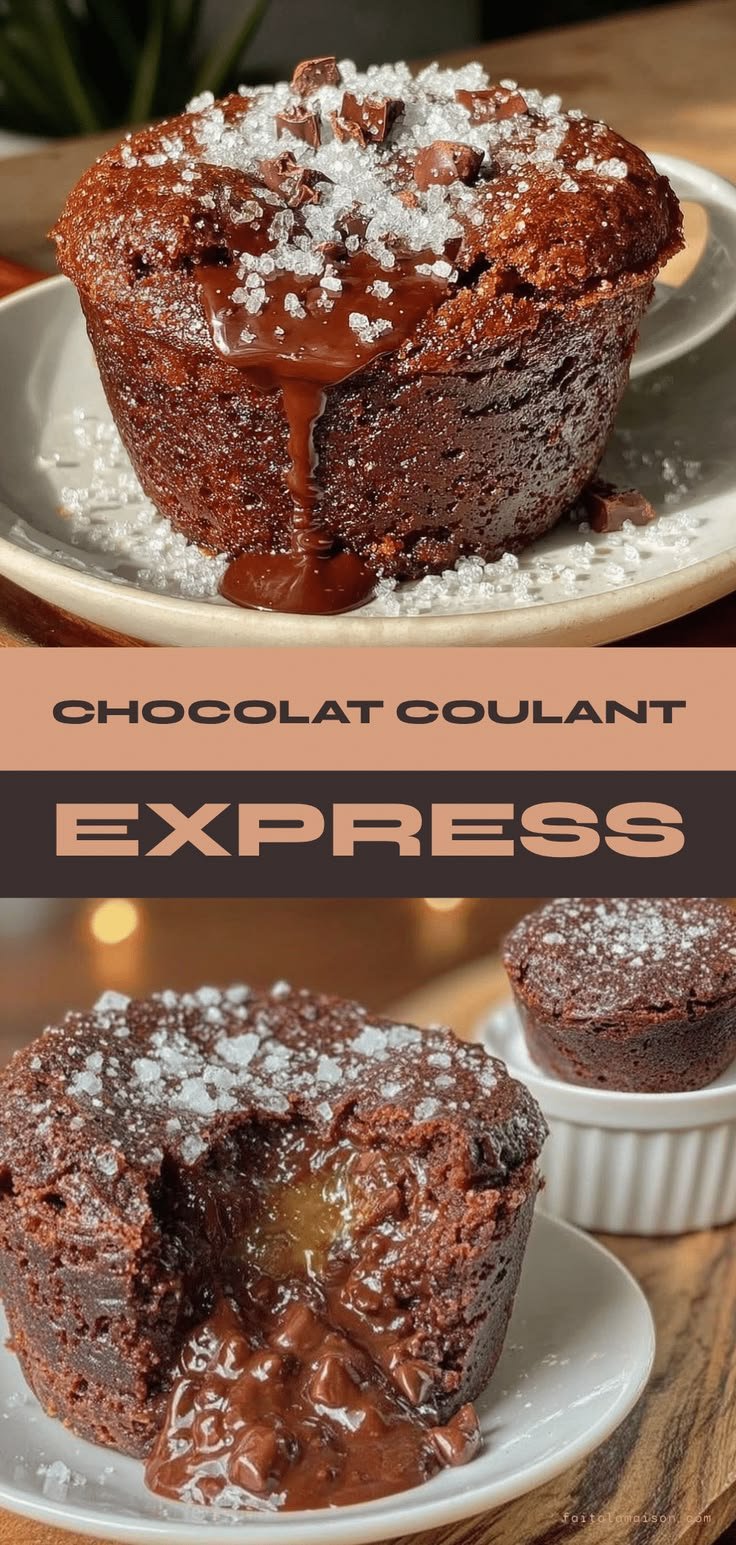 Mug Cake with Melting Chocolate Express - Easy and Perfect Recipe in 2 Minutes