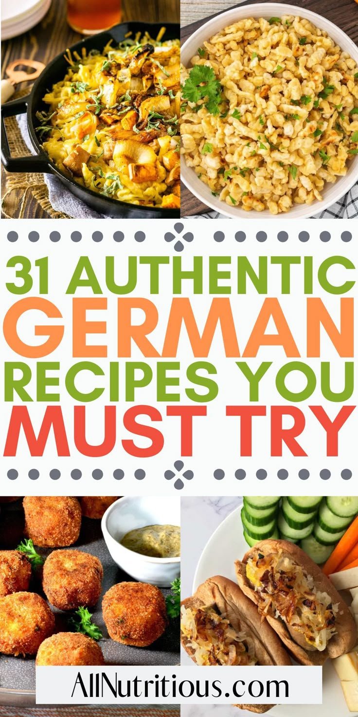 31 Authentic German Recipes (Quick & Delicious)