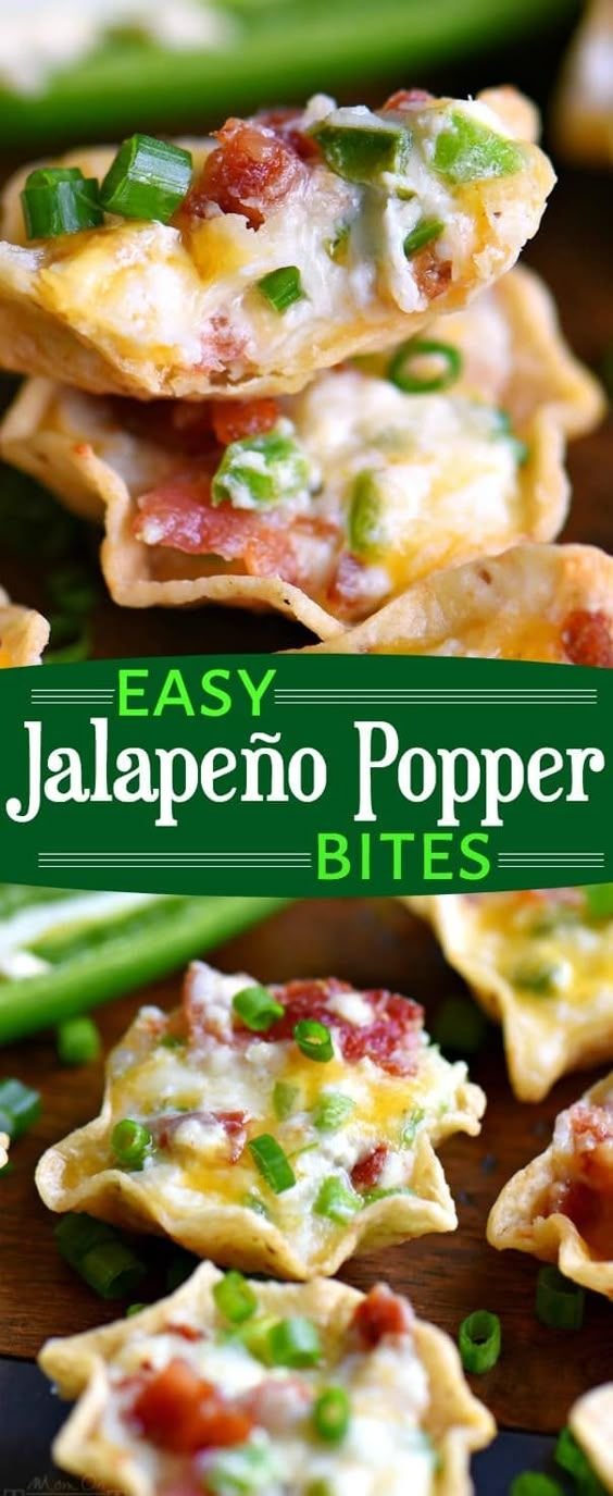 Easy Jalapeño Popper Bites