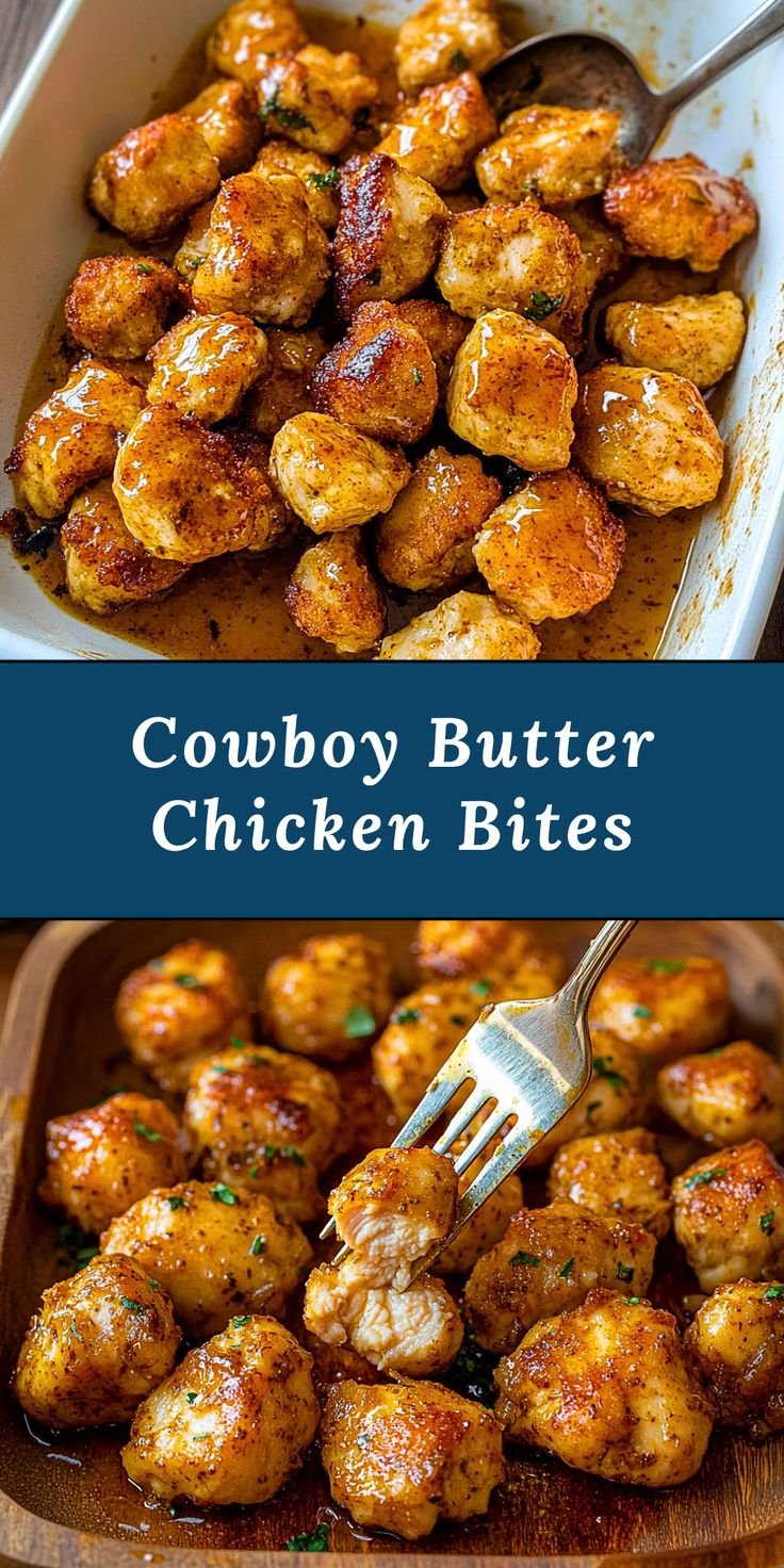 Cowboy Butter Chicken Bites