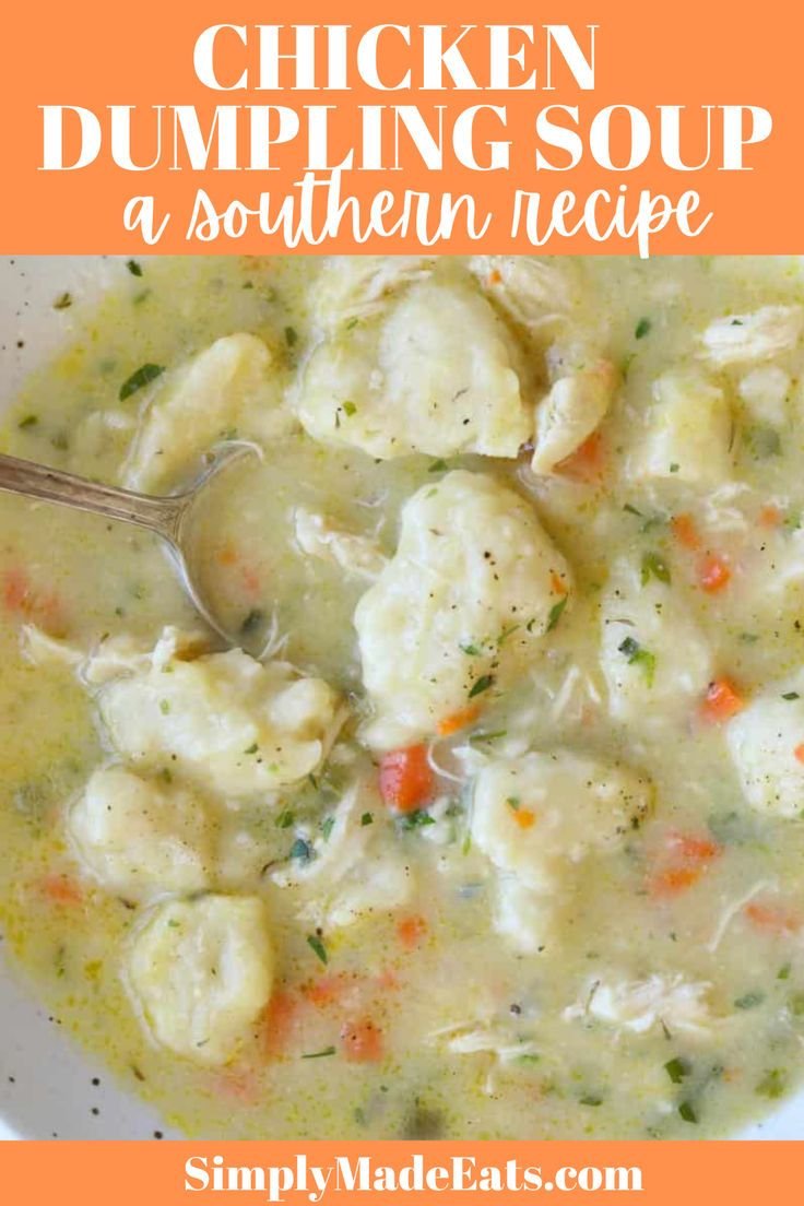 Chicken Dumpling Soup