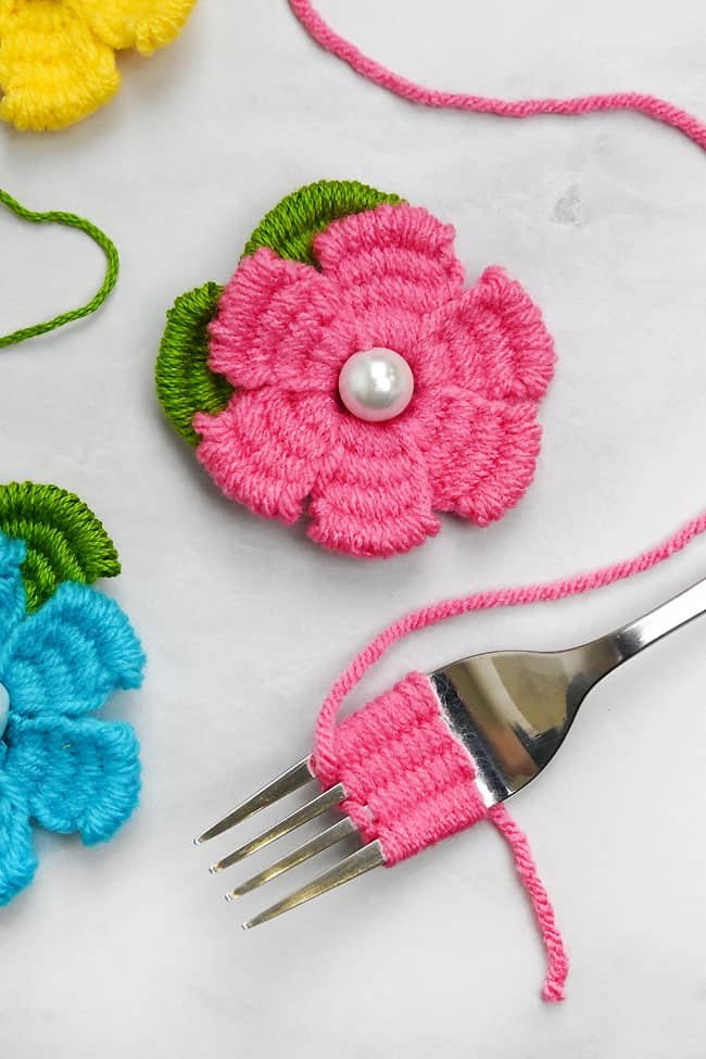 How to Make Fork Flowers