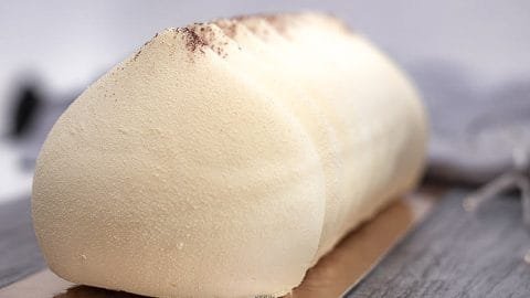 B&ucirc;che tiramisu au caf&eacute; fa&ccedil;on entremets