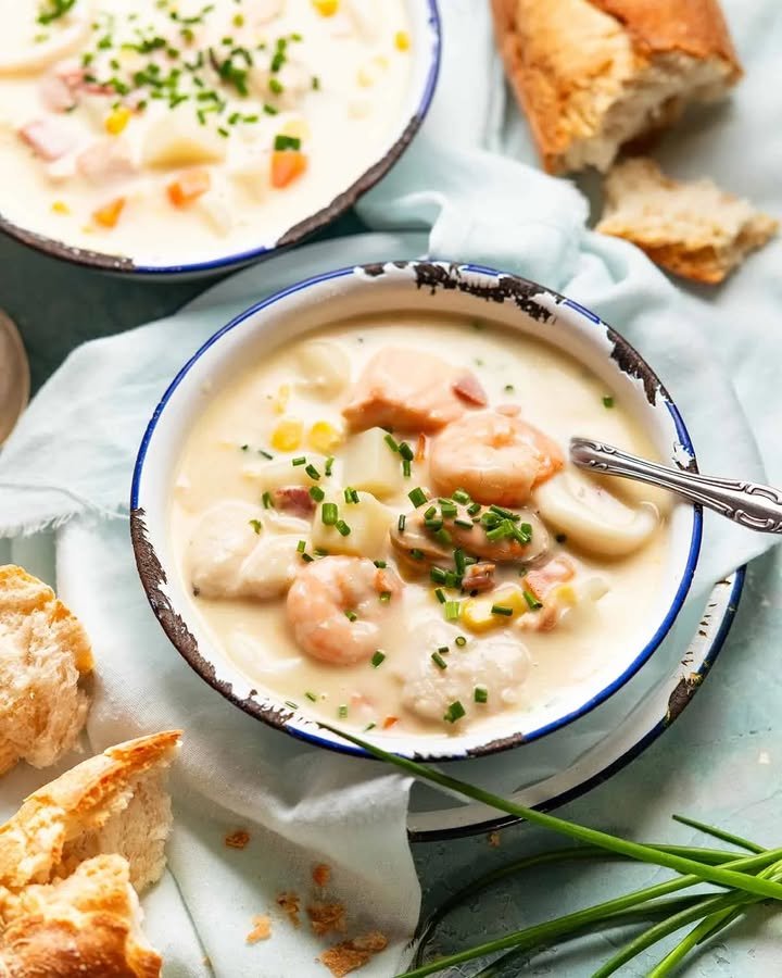 Chowder de fruits de mer
