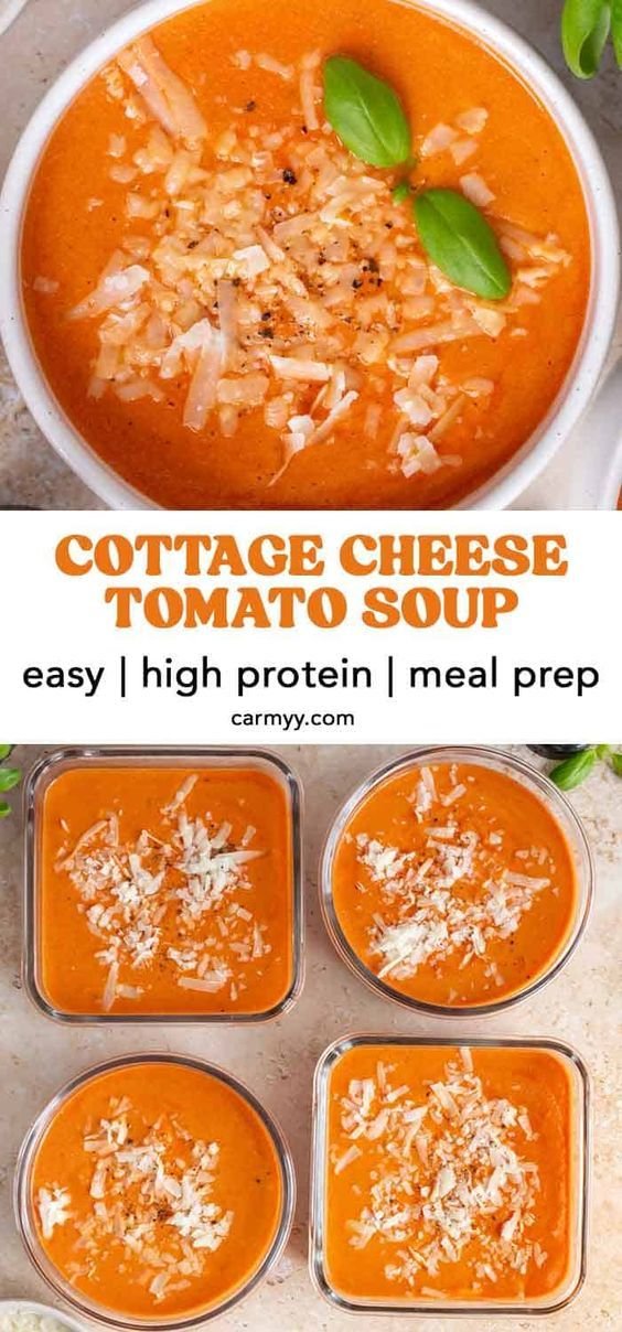 High Protein Tomato Soup