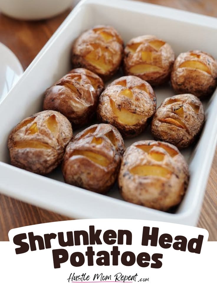 Shrunken Head Potatoes | Hustle Mom Repeat