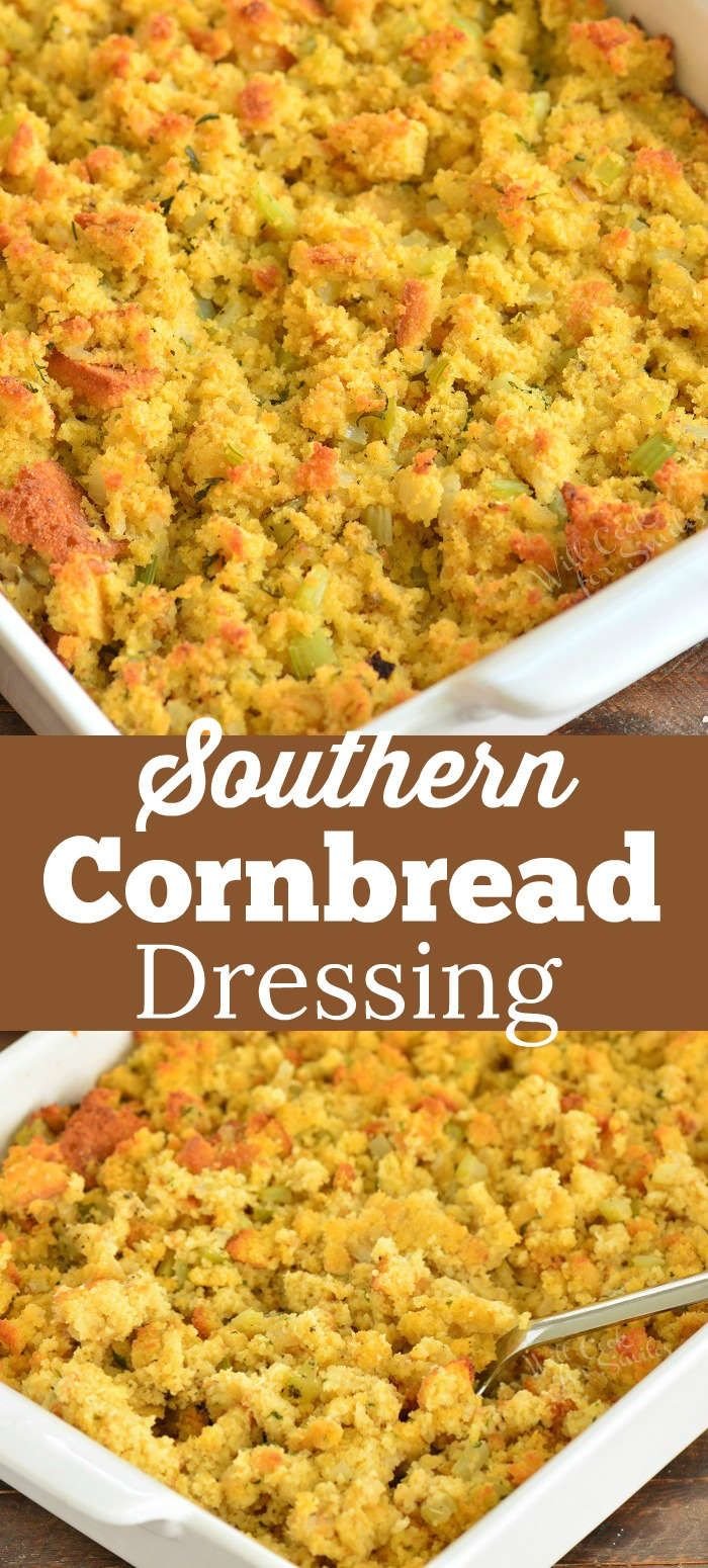 Homemade Cornbread Dressing for Thanksgiving