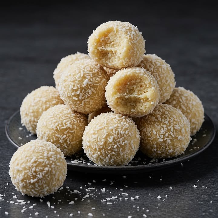 Truffes de Coco et Chocolat Blanc