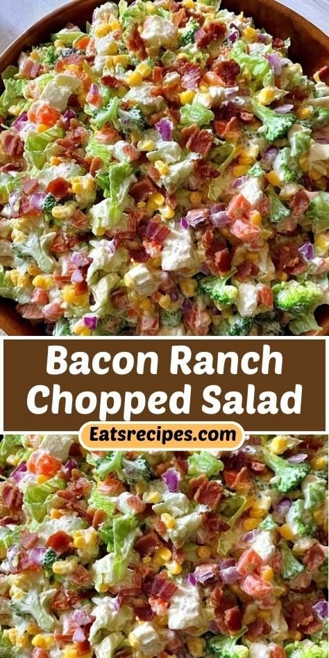 Bacon Ranch Chopped Salad