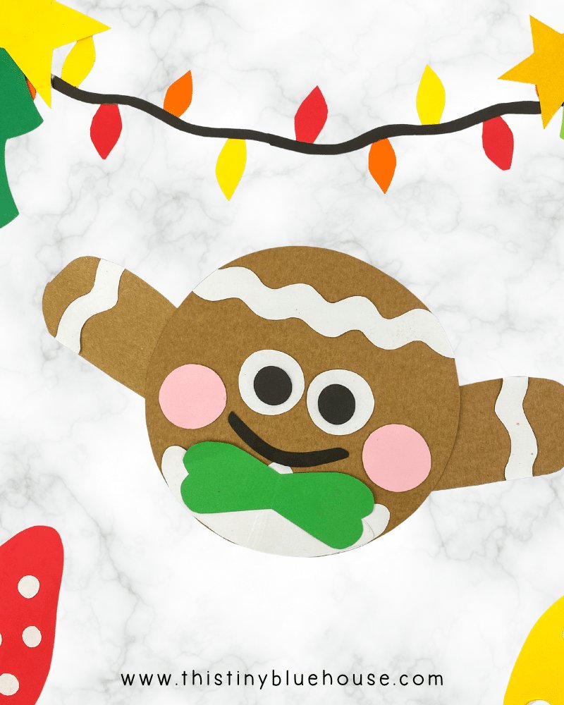Printable Gingerbread Man Craft - This Tiny Blue House
